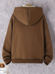 Girls Sports Hoodie Top Zip Up Spring Clothes