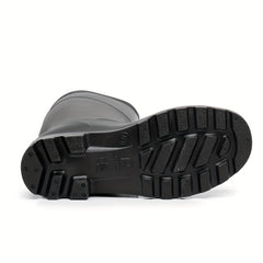 Men's High Top Rain Boots, Waterproof Non-slip Galoshes