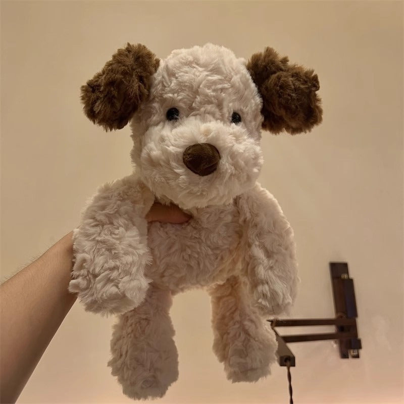 13.78inch Puppy Plush Toy Pillow Soft and Fluffy Room Decoration Birthday Gift