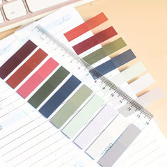 200sheets PET Sticky Notes Index Stickers Note Stickers Label Paper Instruction