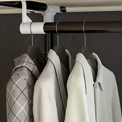 1pc Carbon Steel Wardrobe Household Bedroom Cloth Wardrobe Modern Storage Rack