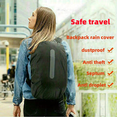 Portable Backpack Rain Cover for Outdoor Camping and Travel