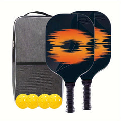 USAPA Approved Fiberglass Pickleball Paddle Set With Balls And Bag