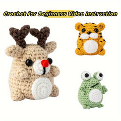 DIY Crochet Kit for Beginners with Step-by-Step Tutorials