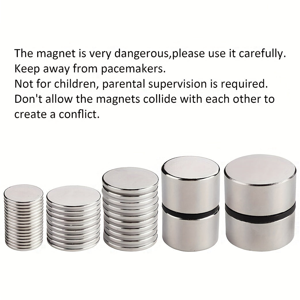 10pcs Neodymium Magnets for Crafts Science Projects Office Use