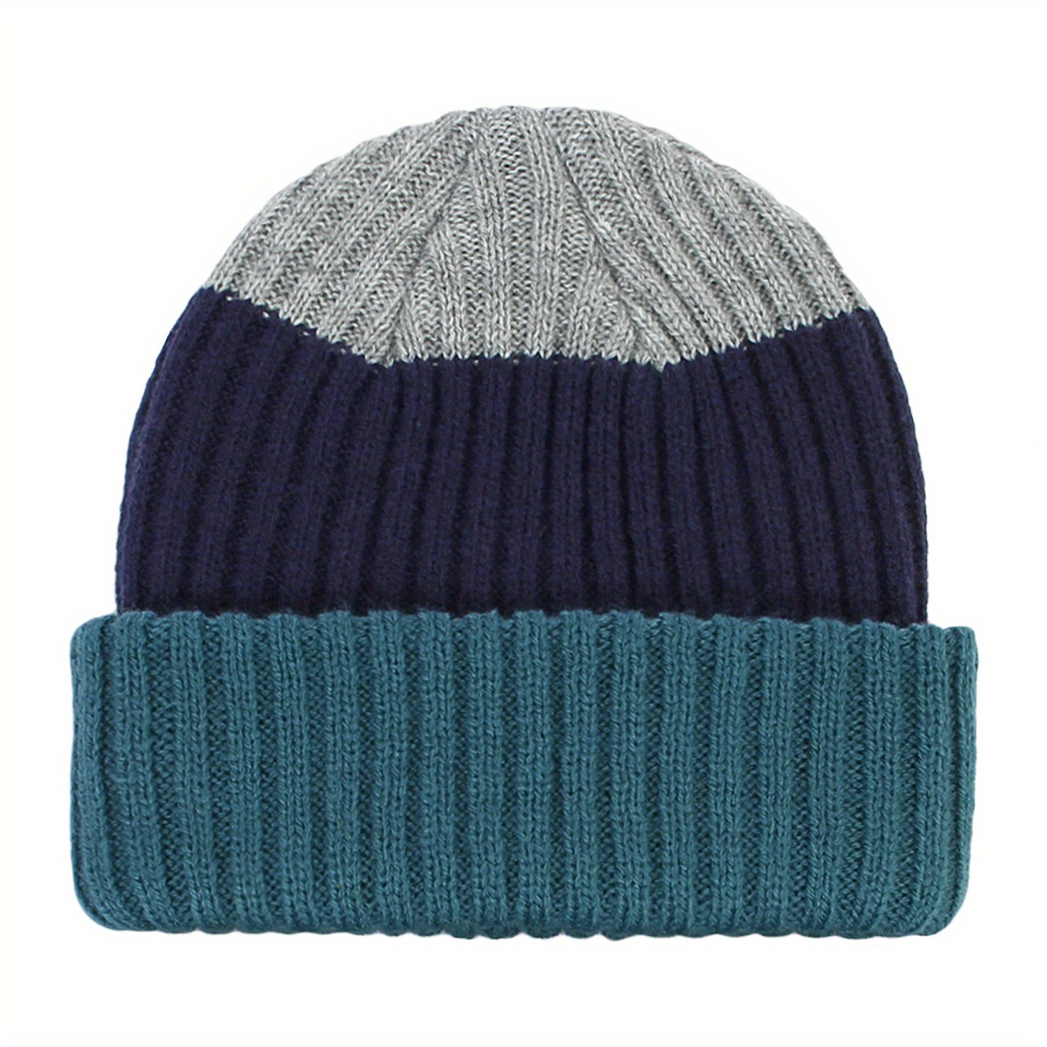 Warm Striped Kids Baby Woolen Hat for Autumn & Winter