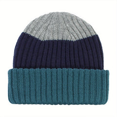 Warm Striped Kids Baby Woolen Hat for Autumn & Winter