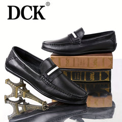 Men's Comfy Moccasin Loafers Non-slip Driving Shoes