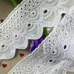 5 Yards Soft Embroidery Lace Trim Sewing Accessories