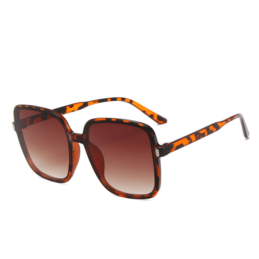 Spiked Square Glasses Ombre