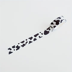 Milk Stripe Leopard Cows Washi Tape DIY Scrapbooking Sticker Label