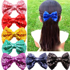 15pcs Sequin Bow Hairpin Hair Accessories
