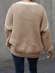 Colorblock Round Neck Jumper