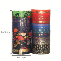 Halloween Foil Washi Tape for Decorations & Scrapbooking
