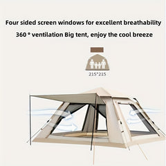 Hydraulic Quick Opening Folding Tent Portable Rainproof Tent