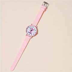 Pink Unicorn Kids Watch