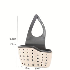 Saddle Type Sink Sponge Storage Drain Rack Hanging Bag