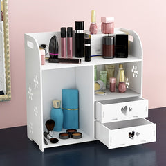 Large Capacity Desktop Cosmetic Storage Box Drawer Type Dustproof