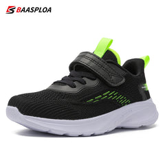 Baasploa Kids' Breathable Knit Sneakers Lightweight Cushioned Shoes