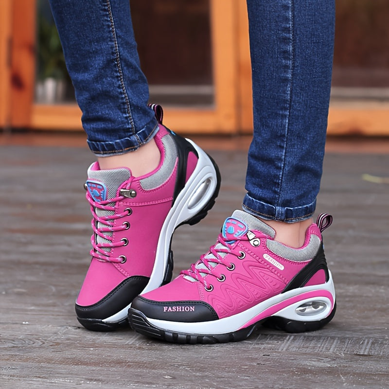 Non Slip Hiking Shoes for Women Comfortable Air Cushion Bottom Sneakers
