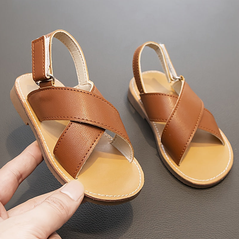 Baby Girls Open Toe Sport Sandals Breathable Lightweight Outdoor Summer Shoes