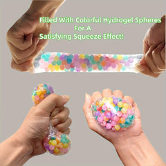 2pcs Colorful Squishy Stress Balls Fidget Toys for Adults