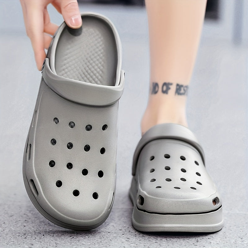 Unisex Lightweight Garden Clogs Hollow Out Sandals