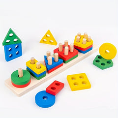 Infant Enlightenment Building Block Toys - 4 Sets