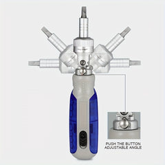 Mr Tools 15-in-1 Ratchet Screwdriver Set - Magnetic Bit Multifunctiona