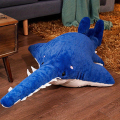 Giant Toothed Shark Plush Toy for Kids