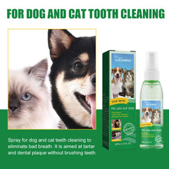 30ml Oral Dog Spray Freshens Breath and Removes Tartar