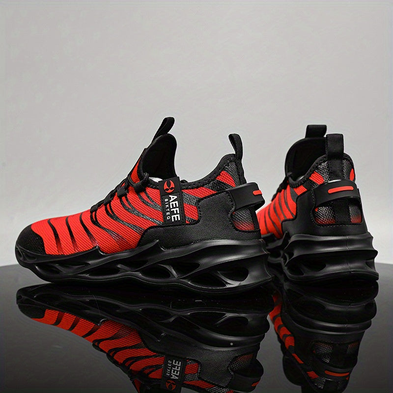 Men's Slip on Blade Sneakers Breathable Athletic Shoes