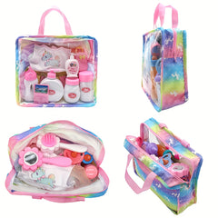 Rainbow Handbag & Accessories Set for 18 Inch Dolls