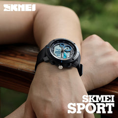 Sporty Style Electronic Watch Multifunction Wrist Watch