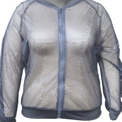 Women's Eyelet Hooded Sports Jacket