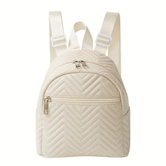 Mini Chevron Kids Backpack Large Capacity Outdoor Double Shoulder Bag