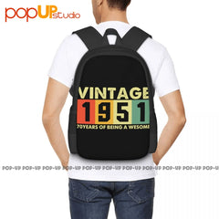 1951 Retro 70 Years Of Being Awesome Backpack