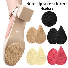 2Pcs High Heels Shoes Mat, Non Slip Rubber Wear Resistant