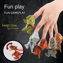 Mini Dinosaur Toy Tyrannosaurus Rex Triceratops Model