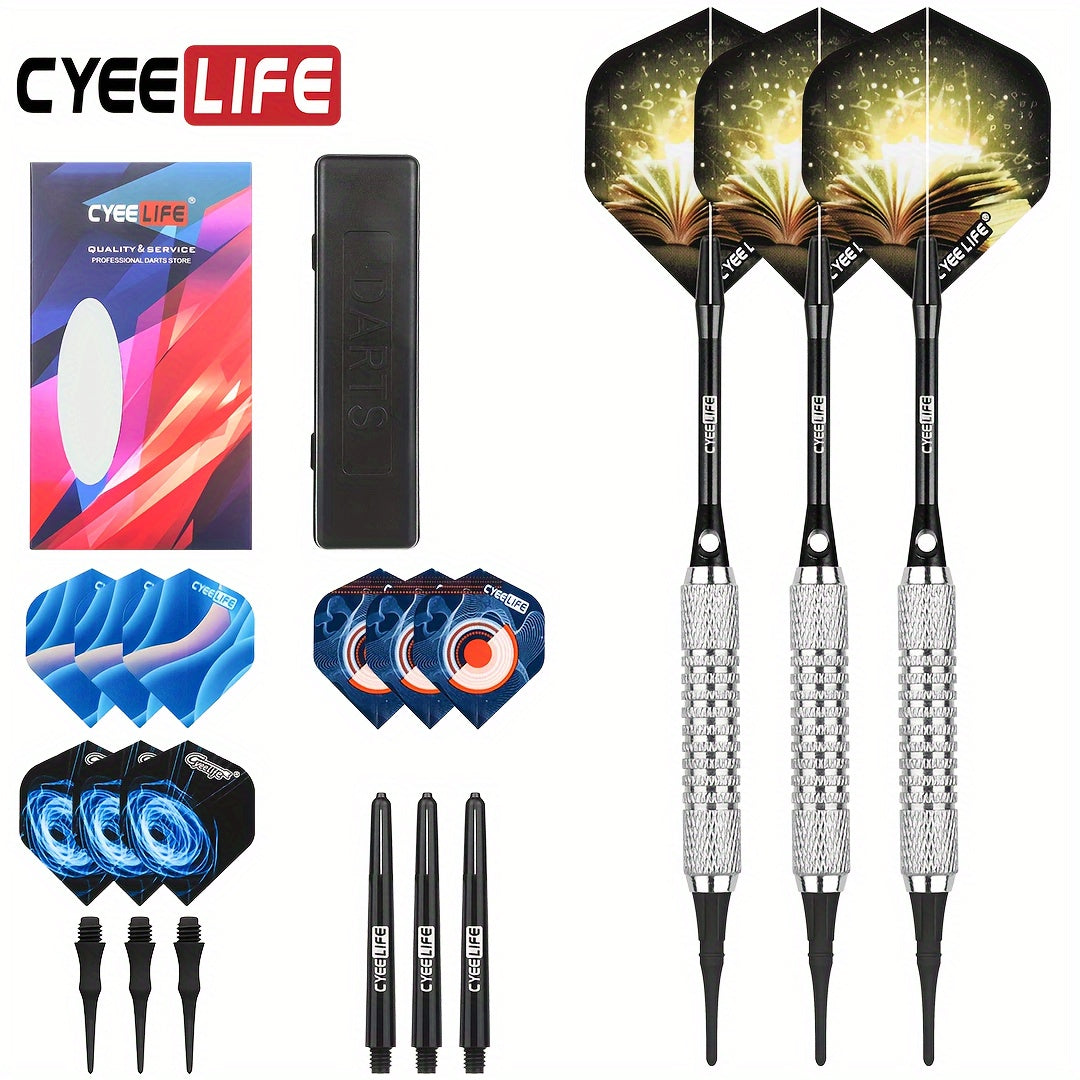 CyeeLife Soft Professional Darts 16g 18g for Training and Competition