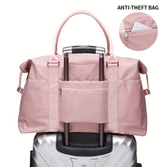 Portable Sports Travel Bag With Small Wash Bag Large Capacity Handbag