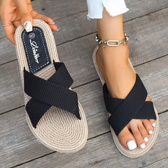 Women's Lightweight Summer Beach Flat Slippers