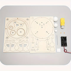 Moon Earth Sun Model DIY Science Project