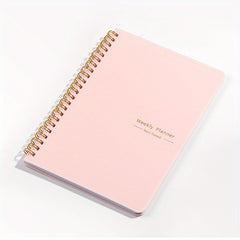 A5 Weekly Plan Book - Daily Plans, To Do Lists, Habit Trackers