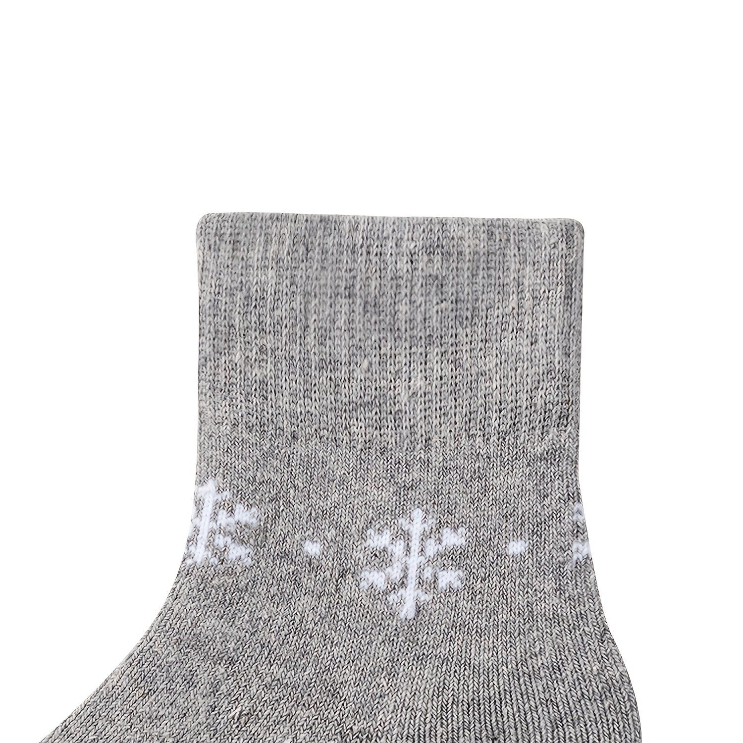 5 Pairs Snowflake Pattern Socks Women's Stockings