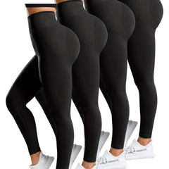High Waist Sports Leggings High Stretch Yoga Pants