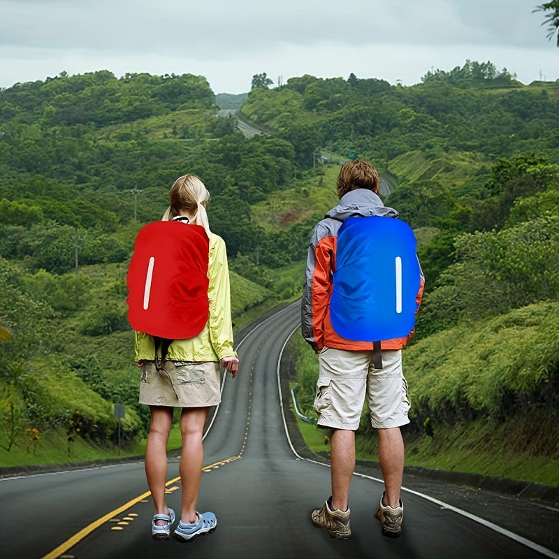 Waterproof Backpack Rain Cover 30-40L with Reflective Strip