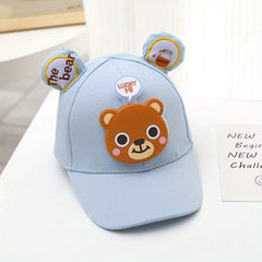 Kids Elephant Sunshade Baseball Cap Outdoor Activity 2-6 Years 50