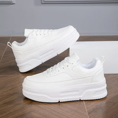 Women's Thick Bottom Skate Shoes Heightening Sneakers