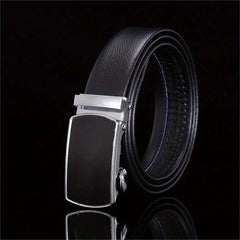 High Leather Men's Belt Business Casual Sports Car Automatic Buckle Belt
